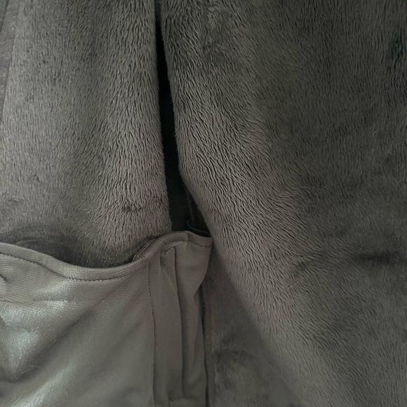 The North Face gray zip up sweater - Picture 5 of 10